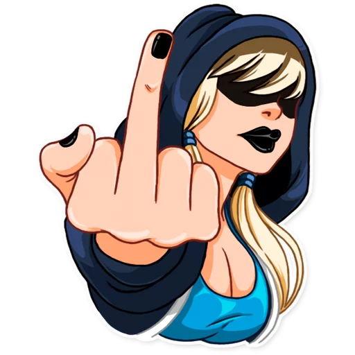 Стикер 24 Resistance Girl