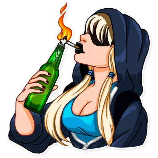 Стикер 25 Resistance Girl