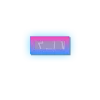 〰️ Эмодзи «Фиолетово - синие буквы» для Telegram