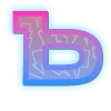 ⭐️ Эмодзи «Фиолетово - синие буквы» для Telegram