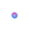 🔘 Эмодзи «Фиолетово - синие буквы» для Telegram