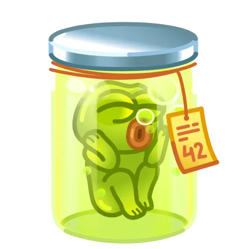 Стикер 28 Restless Jar -