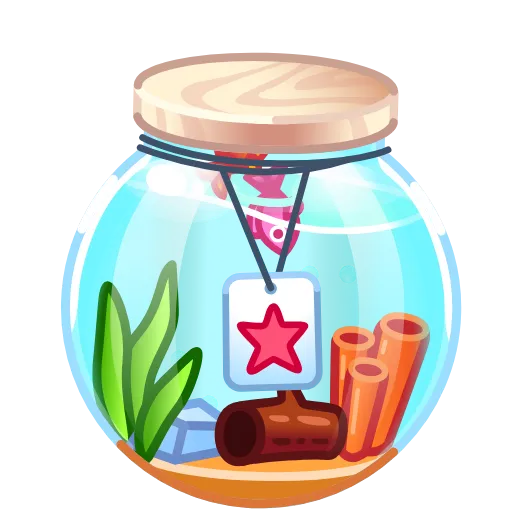 Стикер 32 Restless Jar -