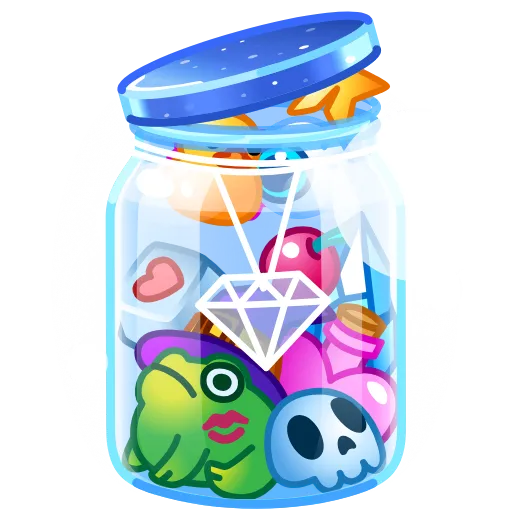 Стикер 22 Restless Jar