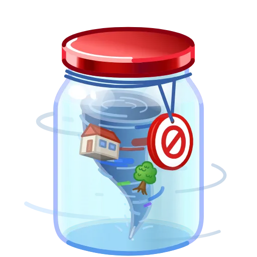 Стикер 44 Restless Jar