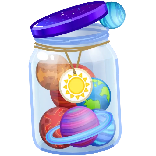 Стикер 42 Restless Jar