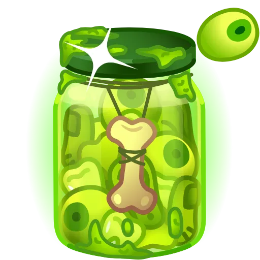 Стикер 21 Restless Jar