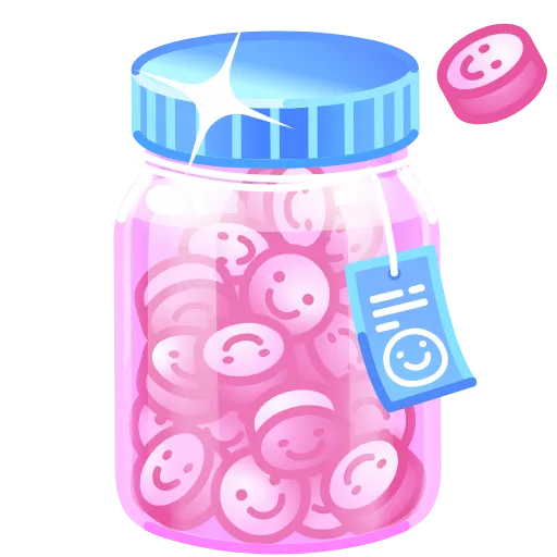 Стикер 40 Restless Jar