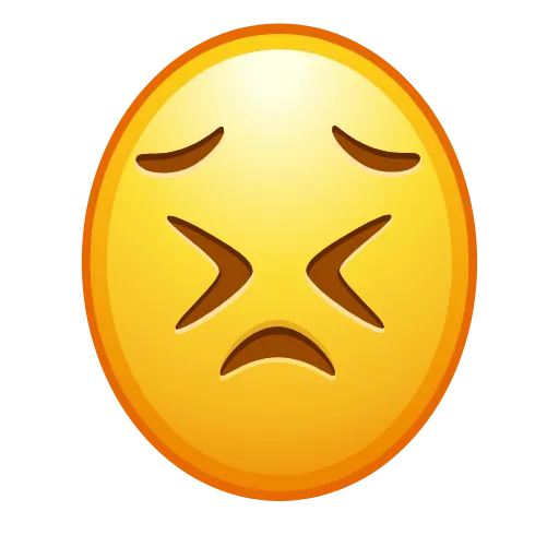 Стикер 46 Animated Emoji - Классические стандартные Emoji