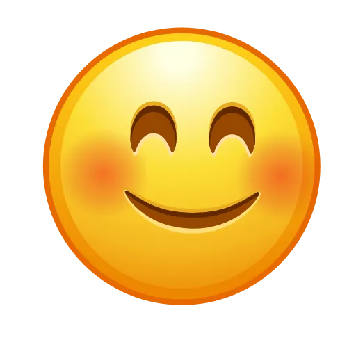 Стикер 12 Animated Emoji - Классические стандартные Emoji