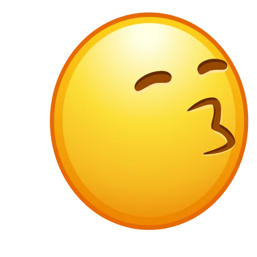 Стикер 21 Animated Emoji - Классические стандартные Emoji