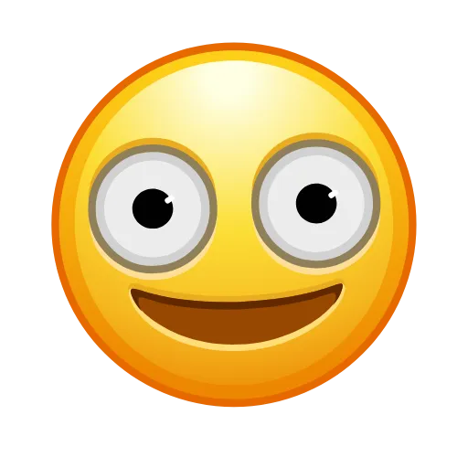 Стикер 27 Animated Emoji - Классические стандартные Emoji