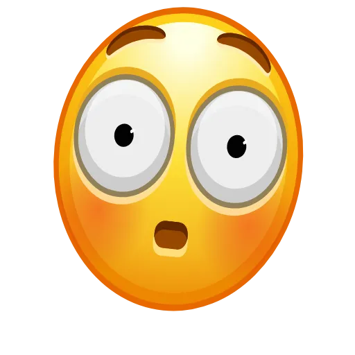 Стикер 58 Animated Emoji - Классические стандартные Emoji