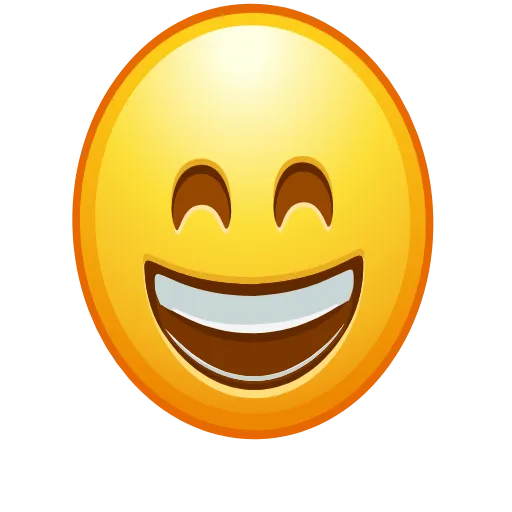 Стикер 3 Animated Emoji - Классические стандартные Emoji