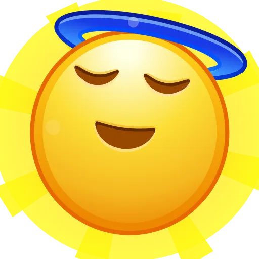 Стикер 13 Animated Emoji - Классические стандартные Emoji