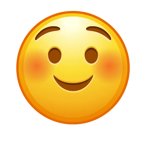 Стикер 23 Animated Emoji - Классические стандартные Emoji