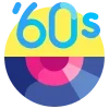 Стикер 36 Ретро