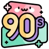 Стикер 49 Ретро
