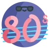 Стикер 43 Ретро