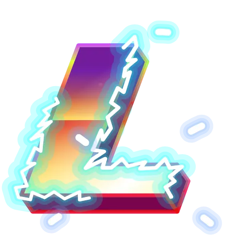 Стикер 12 Retro Font Emoji