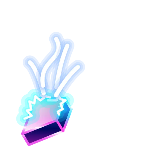 Стикер 38 Retro Font Emoji