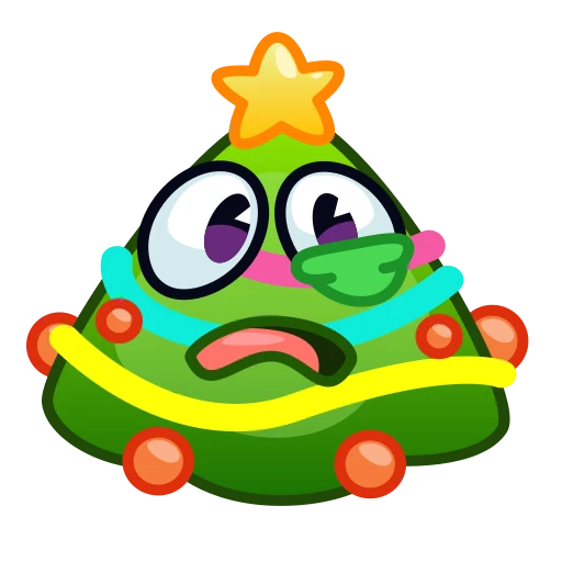 😨 Стикер «Retro Year Emoji» для Telegram