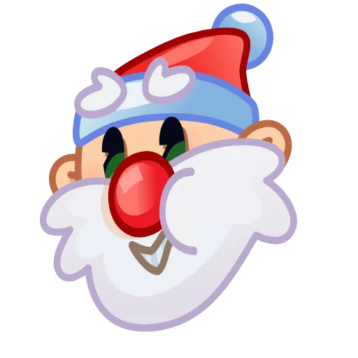Стикер 13 Retro Year Emoji