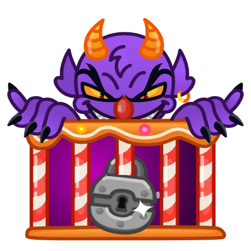 Стикер 48 Retro Year Emoji