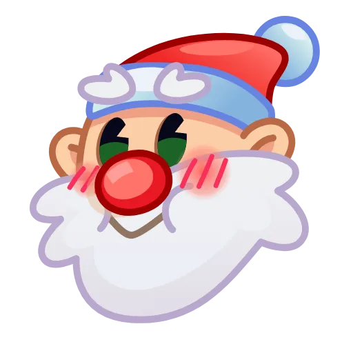 Стикер 5 Retro Year Emoji
