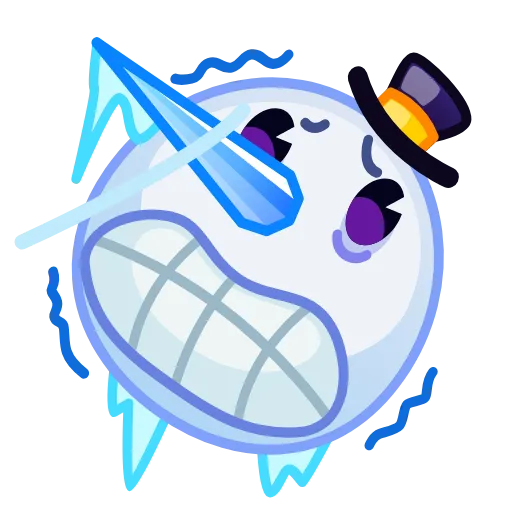 Стикер 18 Retro Year Emoji