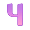 🤩 Эмодзи «Фиолетово-розовый градиент» для Telegram