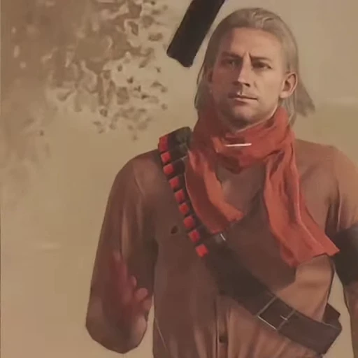 🔫 Стикер «Revolver Ocelot» для Telegram