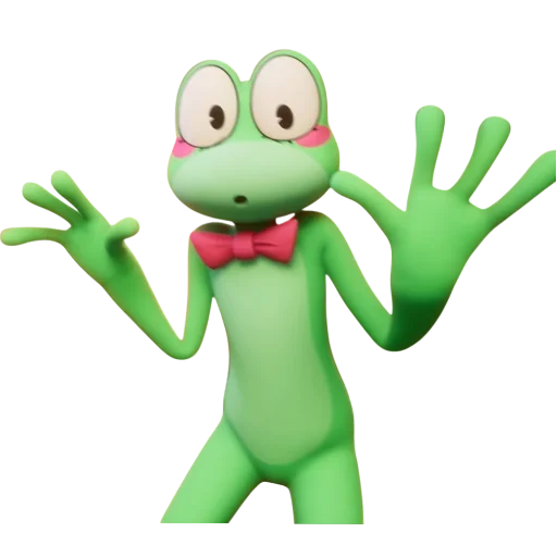 🐸 Стикер «Ribbit TADC» для Telegram