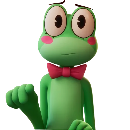 🐸 Стикер «Ribbit TADC» для Telegram