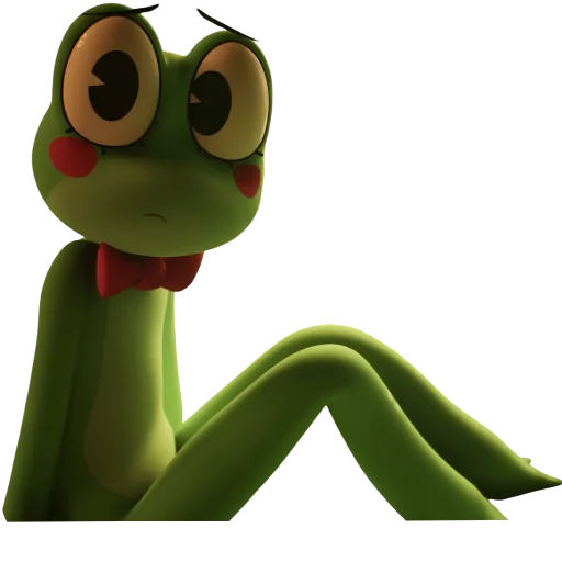 🐸 Стикер «Ribbit TADC» для Telegram