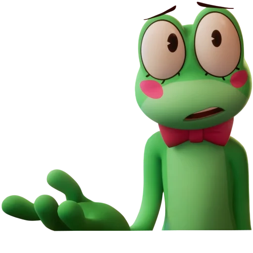 🐸 Стикер «Ribbit TADC» для Telegram