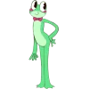 🐸 Эмодзи «Ribbit - лягушка из цифрового цирка» для Telegram