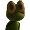 🐸 Эмодзи «Ribbit - лягушка из цифрового цирка» для Telegram