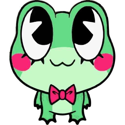 🐸 Эмодзи «Ribbit - лягушка из цифрового цирка» для Telegram