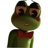 🐸 Эмодзи «Ribbit - лягушка из цифрового цирка» для Telegram