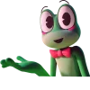 🐸 Эмодзи «Ribbit - лягушка из цифрового цирка» для Telegram