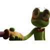 🐸 Эмодзи «Ribbit - лягушка из цифрового цирка» для Telegram