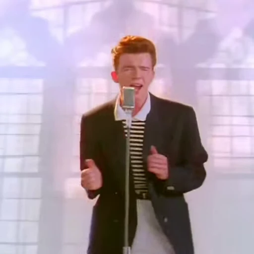 🎙 Стикер «Rick Astley» для Telegram