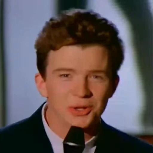 😄 Стикер «Rick Astley» для Telegram