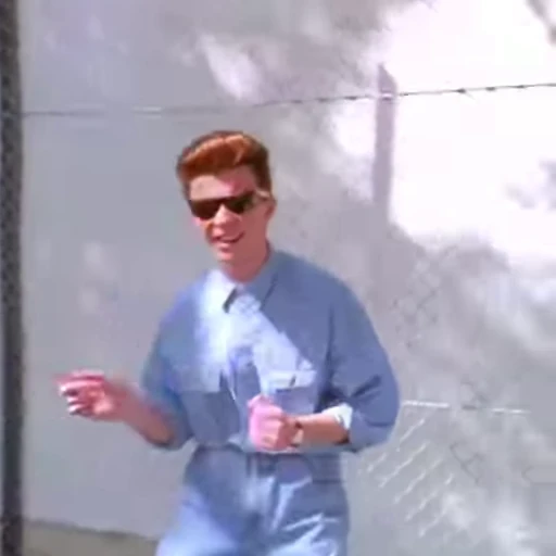 🙅 Стикер «Rick Astley» для Telegram