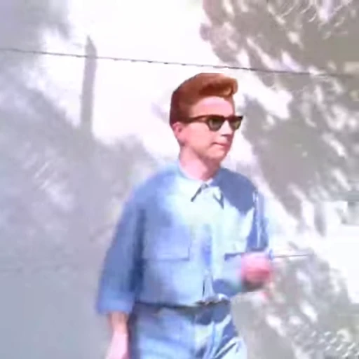 🕶 Стикер «Rick Astley» для Telegram