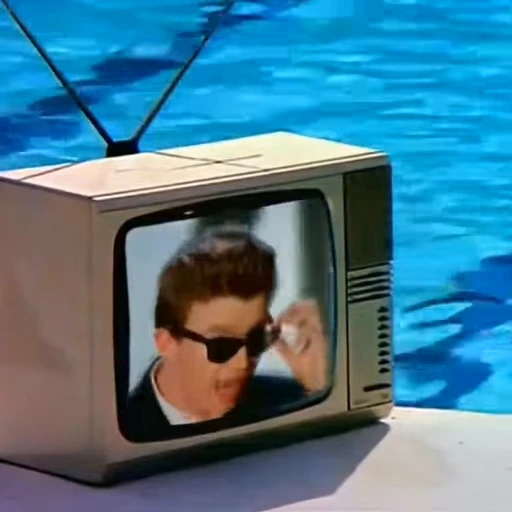📺 Стикер «Rick Astley» для Telegram