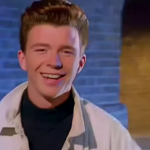 😄 Стикер «Rick Astley» для Telegram
