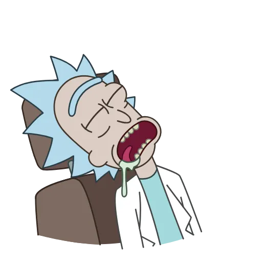 Стикер 9 🍺Rick and Morty • Рик и Морти