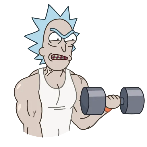 Стикер 14 🍺Rick and Morty • Рик и Морти